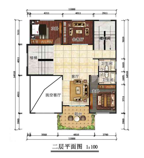 三層440平米裝配式鋼結(jié)構(gòu)農(nóng)房