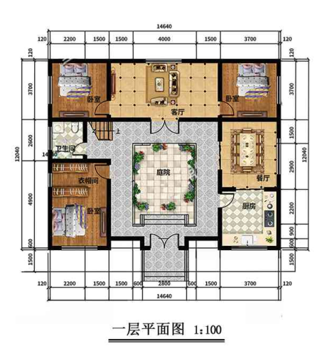 二層240平米中式風(fēng)格輕鋼別墅