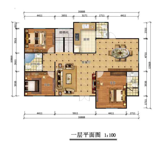 360平米新中式輕鋼別墅