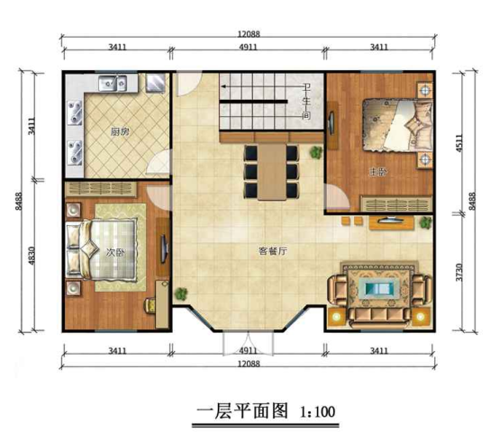 210平米裝配式鋼結(jié)構(gòu)農(nóng)房