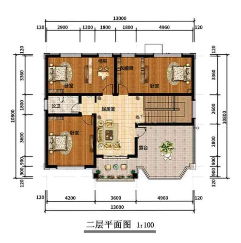 260平米二層歐式輕鋼別墅