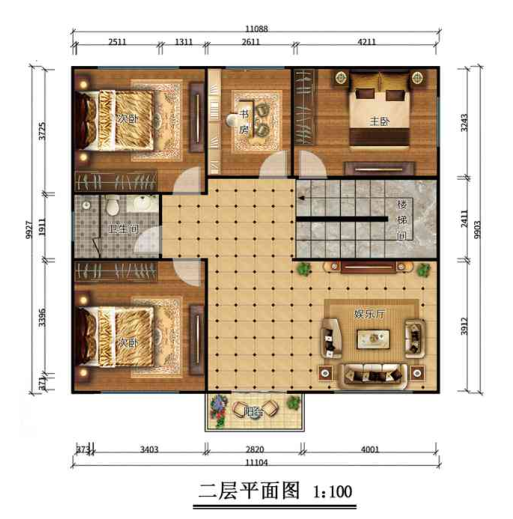 二層210平米輕鋼別墅房屋