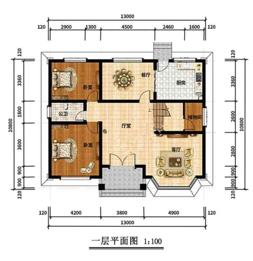 260平米二層歐式輕鋼別墅