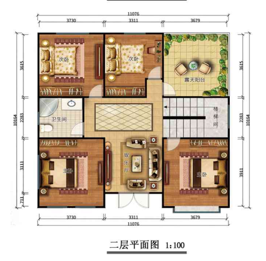 二層240平米歐式輕鋼房屋