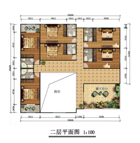 570平米鋼結(jié)構(gòu)二層別墅