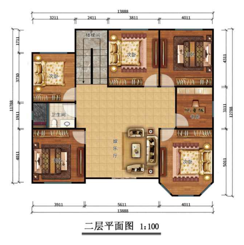 350平米二層歐式裝配式鋼結(jié)構(gòu)建筑