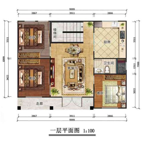 二層170平米歐式裝配式鋼結(jié)構(gòu)農(nóng)房