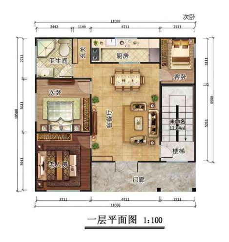 二層230平米歐式輕鋼結(jié)構(gòu)房屋