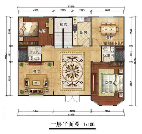 280平米二層歐式風(fēng)格輕鋼別墅