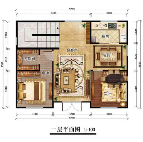 二層150平米歐式風格鋼結(jié)構(gòu)別墅