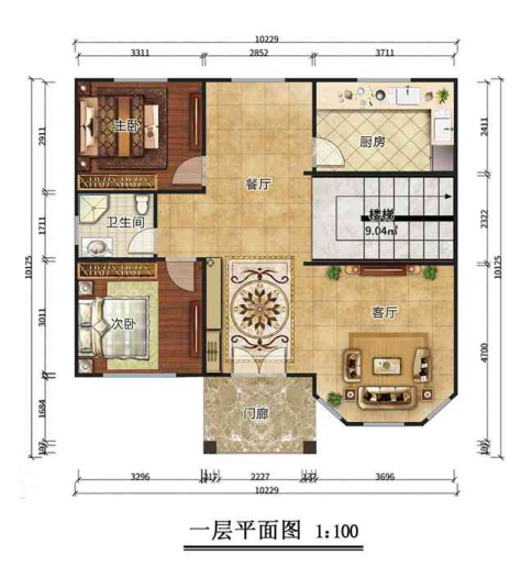 二層173平米歐式輕鋼別墅