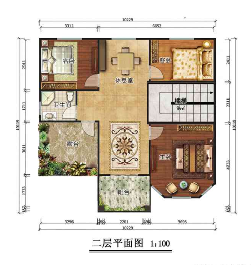 二層173平米歐式輕鋼別墅