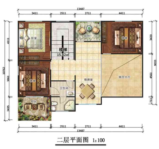 二層262平米歐式輕鋼別墅