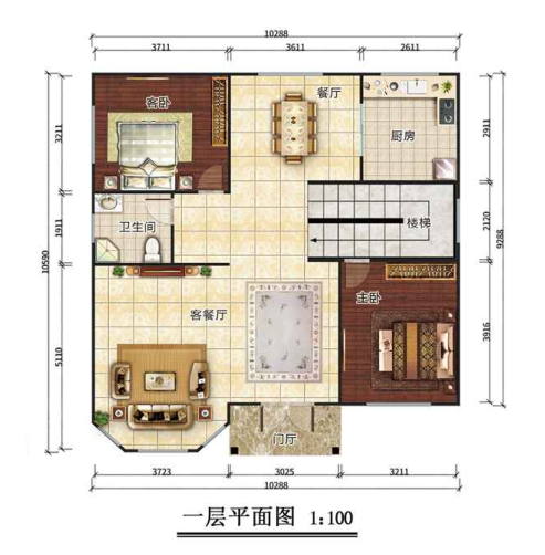 二層207平米歐式輕鋼別墅