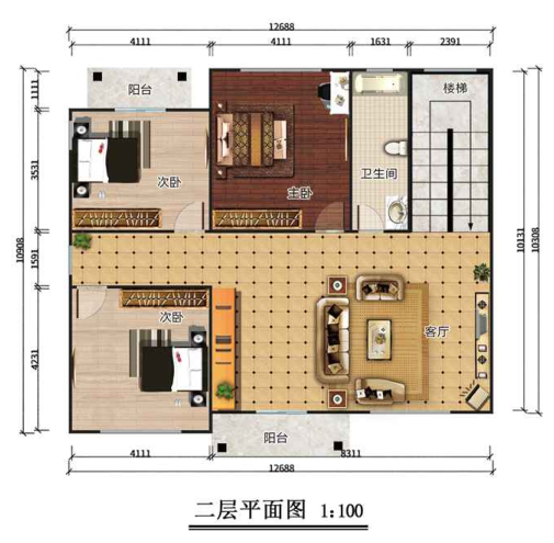 二層284平米歐式輕鋼別墅房屋