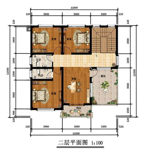 二層256平米歐式輕鋼別墅房屋