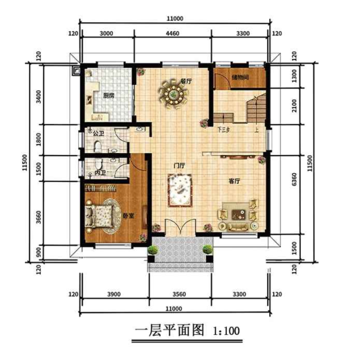 二層256平米歐式輕鋼別墅房屋