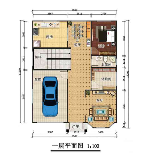 二層224平米歐式輕鋼別墅