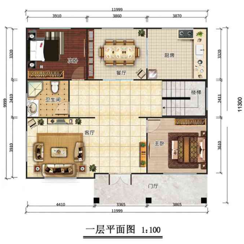 二層246平米歐式輕鋼別墅