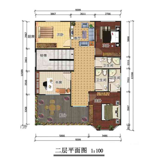 二層224平米歐式輕鋼別墅