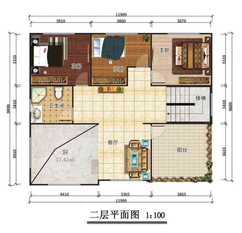 二層246平米歐式輕鋼別墅