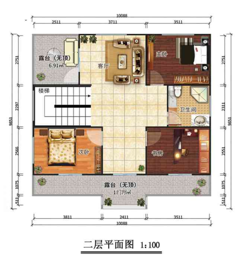 二層187平米歐式輕鋼別墅