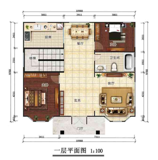 二層226平米歐式輕鋼別墅