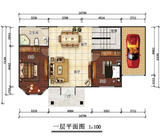 二層208平米歐式輕鋼別墅