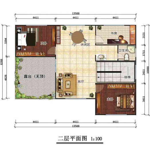 二層251平米現(xiàn)代風(fēng)格輕鋼別墅