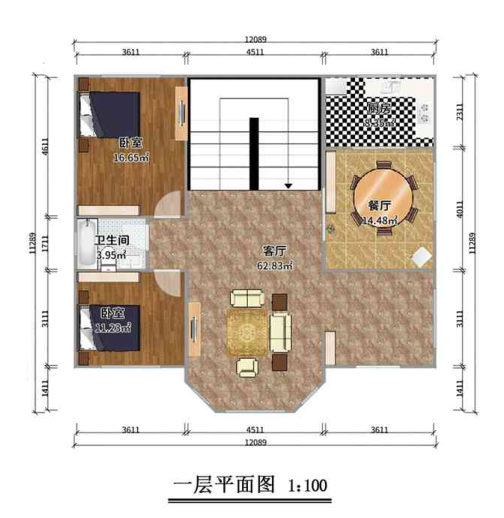 二層189平米歐式輕鋼別墅