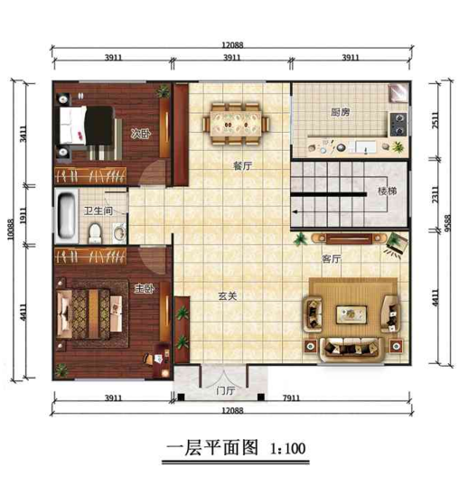 三層346平米歐式輕鋼別墅