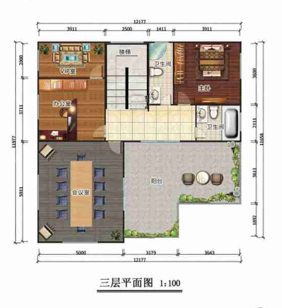 三層310平米歐式輕鋼別墅房屋