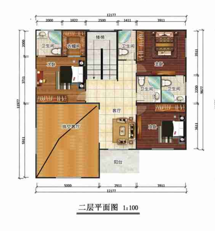 三層310平米歐式輕鋼別墅房屋