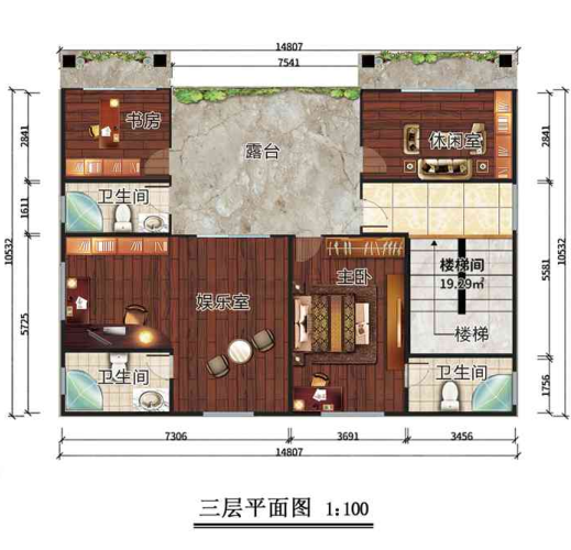 三層492平米歐式輕鋼別墅