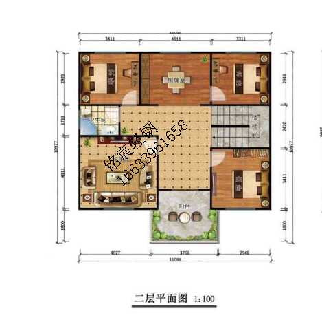 三層285平米歐式輕鋼別墅