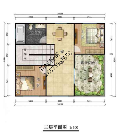 三層267平米歐式輕鋼別墅