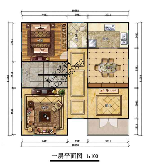 三層305平米歐式輕鋼別墅