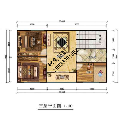 三層270平米歐式輕鋼別墅