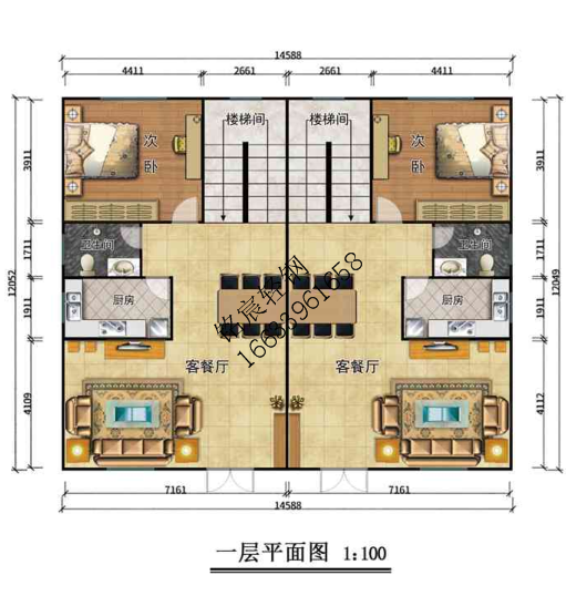 三層550平米歐式輕鋼別墅