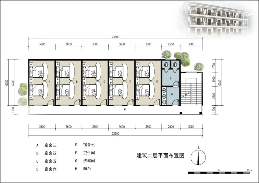 三層437平簡(jiǎn)歐式輕鋼別墅房屋辦公樓宿舍